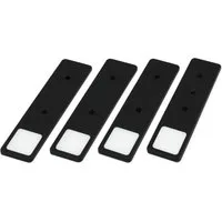 kalb LED Unterbauleuchte LED Unterbauleuchte Solid2, SET schwarz, mech. Schalter, 3W, 4er Set neutralweiß, warmweiß/neutralweiß