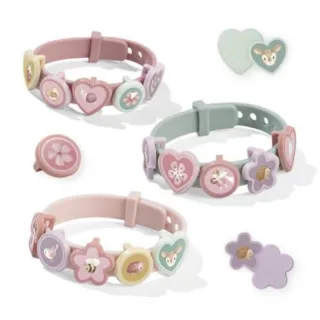 Little Dutch Bastelset Armbänder und passende Anhänger - Rosa