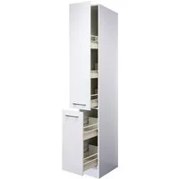 Flex-Well Apothekerschrank Kopenhagen (B x H x T) 30 x 200 x 57 cm, mit 5 Ablagen