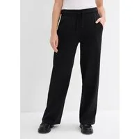 bonprix Jerseyhose aus Baumwolle, lockere Passform, weites Bein, Casual Stil