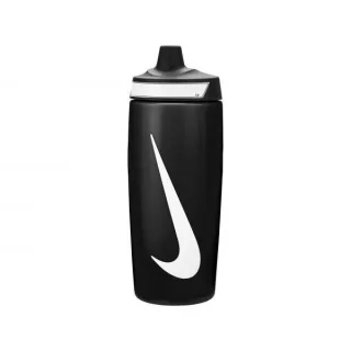 Nike - "Refuel" Wasserflasche, 511ml (Schwarz/Weiß)