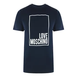 Love Moschino - T-Shirt für Herren (Dunkles Marineblau)