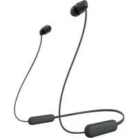 Sony In-Ear Kopfhörer WI-C 100 schwarz In-Ear-Kopfhörer