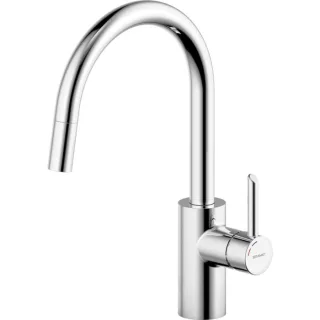 Bravat Berlin Küchenarmaturen 3554242 mit Auszugsbrause, chrom