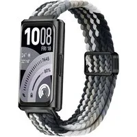 Wigento Smartwatch-Armband Nylon für Huawei Band 11 / 11 Pro Magnetverschluss Ersatz Band Bunt, Magnetisch, Verstellbar