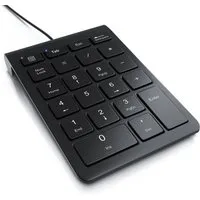 Aplic USB Keypad, Multimediatasten, rutschfest, vollständiges Numpad-Layout Tastatur (22 Tasten, Tastaturerweiterung für Laptop PC und Tablet, 1,5m Kabel)