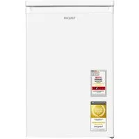 exquisit Vollraumkühlschrank KS516-V-040D, 85 cm hoch, 55 cm breit, 126 l Nutzinhalt, LED Beleuchtung, 39 dB, Geräuschklasse C