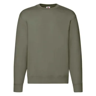 Fruit of the Loom - "Premium" Sweatshirt Überschnittene Schulter für Herren (Klassisch Olivgrün)