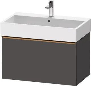 Duravit D-Neo Waschtischunterbau wandhängend Graphit Matt 784x442x440 mm - DE4273004490000 DE4273004490000