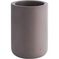 APS Wein- und Sektkühler Element, Maße ca. Ø 12 cm, Höhe 19 cm, Innendurchmesser ca. 9,5 cm, aus Naturstein, für Flaschen und Getränke, auch als Vase einsetzbar