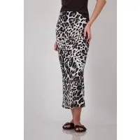 Monari Maxirock Rock Leo Allover Regular fit mit Leomuster