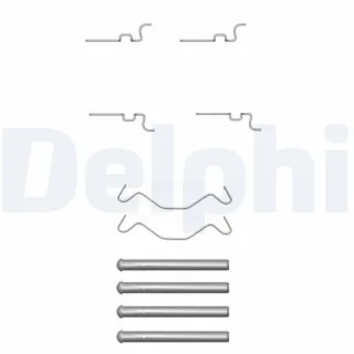 Delphi Zubeh?r f?r Bremsbel?ge hinten Mitsubishi Toyota
