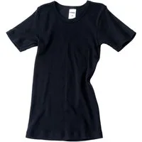 HERMKO Unterziehshirt 2810 100 % Bio-Baumwolle, Jungen & Mädchen, kurzarm, Feinripp