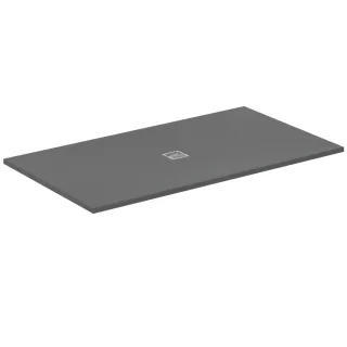 Ideal Standard Rechteck-Duschwanne Ultra Flat S + 1800x1000mm Ablauf zentriert Grau, T5619FS T5619FS