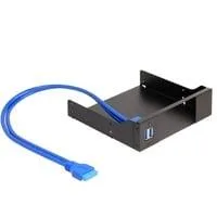 5.25" Metall Einbaurahmen für Slim Bay Wechselrahmen