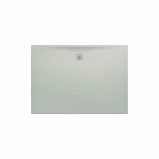 LAUFEN Duschwanne Pro aus Marbond 1400x1000x30 Ablauf lange Seite Hellgrau, H2119540770001 H2119540770001