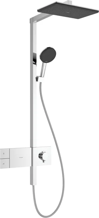 Hansgrohe Showerpipe Raindance Alive Q 210/340 1jet mit Thermostat chrom, 24580000 24580000