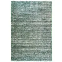 Rug Studios Teppich MANDOVI Check Box, Rechteckig, Höhe: 0 mm, Wohnzimmer, 40 x 60 cm, Türkis-Aqua