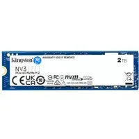Kingston 2000G NV3 M.2 2280 NVMe SSD interne SSD (2000 GB) 6000 MB/S Lesegeschwindigkeit, 5000 MB/S Schreibgeschwindigkeit