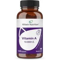 R(h)ein Nutrition Vitamin A 10.000 IE Kapseln, 120 St., 35.4 g