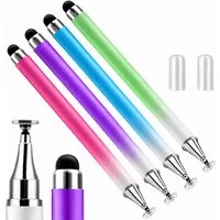 SpionProfi Eingabestift 4x Eingabestift Touchstift Handy Tablet Smartphone Universal TouchPen (1-St) 4x Universal Eingabestift für präzises Tippen auf Touchscreen-Geräten