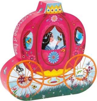 Djeco Puzzle 07254 - Die Kutsche von Elise [54 Teile]