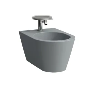 LAUFEN Wandbidet Kartell 545x370 1 Hahnloch, graphit matt, H8303317583021 H8303317583021
