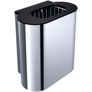 Emco Abfallbehälter System 2 355300102 edelstahl, Wandmodell, 30 l