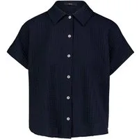 Zero Hemdbluse Damen mit Kragen