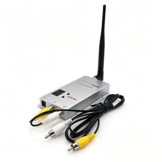 Partom 1.2GHz 12CH FPV Receiver with 0.9-1.2GHz Wideband, -85dBm Sensitivity, FM Modulation, Video & Audio Synchronous,