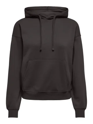 ONLY - ONLBEST L/S HOOD SWT Chocolate Torte - Gr. - M