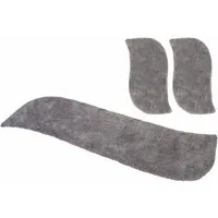 OTTO home Hochflor-Bettumrandung Desner, Höhe 35 mm, (3-tlg), Mikrofaser, weich, flauschig, Schlafzimmer, Bettvorleger, Läufer Set