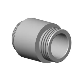 Dornbracht Nippel Ersatzteile 09240309020 D. 25 x 32,5 mm Weiß matt 09240309020-10