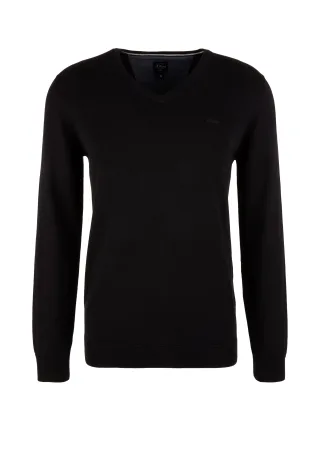 s.Oliver - Pullover schwarz - Gr. - S