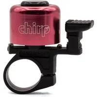 Chirp Fahrradklingel Minibell, rot eloxiert