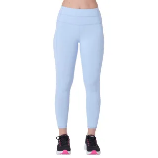 Skechers GOWALK Trage High-Waist 7/8 Damen Silber Sportleggings