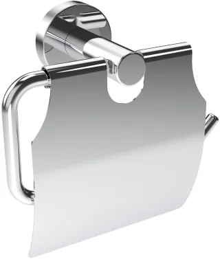 Neuesbad Wandmontage Toilettenpapierhalter mit Regal, Chrom NB1DEADJ02211