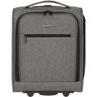 travelite Weichgepäck-Trolley CABIN Bordtrolley Underseat Handgepäck Koffer, 2 Rollen, 43 cm, Aufsteckfunktion – ideal als Unter-Sitz-Bordgepäck