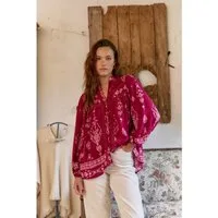 ANNIS Fashion & Accessoires Tunika "SCARLETT PAISLEY" v. Jaase (1-tlg) Viskose, Tunikabluse im Boho Stil