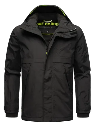 Stone Harbour leichte Herrenjacke Zanjaar mit Fleecefutter & 2-Wege-Reißverschluss