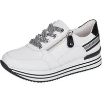 Remonte Plateausneaker mit Wechselfußbett, Freizeitschuh, Halbschuh, Schnürschuh