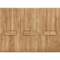 Home affaire Kleiderschrank Ambroise aus Wildeiche, erhältlich in verschiedenen Breiten Massivholz-Kleiderschrank, im 50 cm Raster planbar