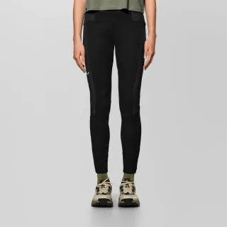 SALEWA - Agner Hemp Leggings Damen - Schwarz (Gr.38)