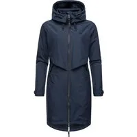 Ragwear Jerseymantel Frodik Wasserdichter oversized Damen Parka für die Übergangszeit