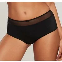 Nuance by Lascana Panty mit transparentem Bund und Zierschleife