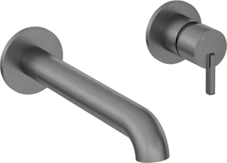 Neuesbad Serie 600 Unterputz Waschtischarmatur, inklusive Einbaukörper , Oberfläche: Titanium NB1BQS_D54L1