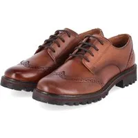 BAGATT TT. Bagatt Schnürschuhe D32A4X013000-6300 Damen Glattleder brown Schnürschuh