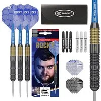 EVOLUTION Dartpfeil Josh Rock Steeldarts, 22G Brass Darts, Player Edition Steeldarts