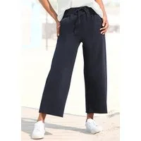Elbsand Sweathose Neah in 7/8 Länge, Culotte aus weicher Sweatware mit Kordelzug, causal