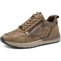 Tamaris Plateausneaker, Freizeitschuh, Halbschuh, Schnürschuh in veganer Verarbeitung